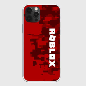 Чехол для iPhone 12 Pro Max с принтом ROBLOX , Силикон |  | game | gamer | logo | minecraft | roblox | simulator | игра | конструктор | лого | симулятор | строительство | фигура