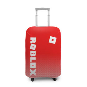 Чехол для чемодана 3D с принтом ROBLOX , 86% полиэфир, 14% спандекс | двустороннее нанесение принта, прорези для ручек и колес | game | gamer | logo | minecraft | roblox | simulator | игра | конструктор | лого | симулятор | строительство | фигура