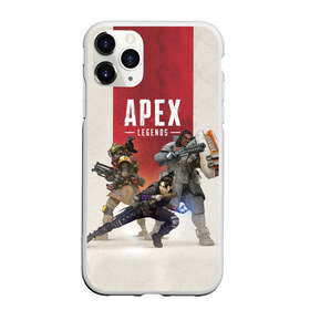 Чехол для iPhone 11 Pro матовый с принтом APEX LEGENDS , Силикон |  | apex | legend | legends | titanfall | апекс | бангалор | бладхаунд | верхушки | гибралтар | каустик | лайфлайн | легенда | легенды | ледженд | леджендс | мираж | рэйф | титанфол