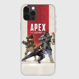 Чехол для iPhone 12 Pro с принтом APEX LEGENDS , силикон | область печати: задняя сторона чехла, без боковых панелей | apex | legend | legends | titanfall | апекс | бангалор | бладхаунд | верхушки | гибралтар | каустик | лайфлайн | легенда | легенды | ледженд | леджендс | мираж | рэйф | титанфол