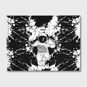 Альбом для рисования с принтом NASA , 100% бумага
 | матовая бумага, плотность 200 мг. | nasa | астронавт | звезды | земля | космонавт | космос | луна | марс | наса | планета | роскосмос | созвездие | шатл