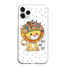Чехол для iPhone 11 Pro матовый с принтом Wild and free lion , Силикон |  | animal | free | ki | lion | predator | toy | wild | белый | воин | грива | детский | дикий | животное | игрушка | индеец | красивый | лев | львёнок | малыш | милый | надпись | перья | повязка | раскраска | рисунок | свободный