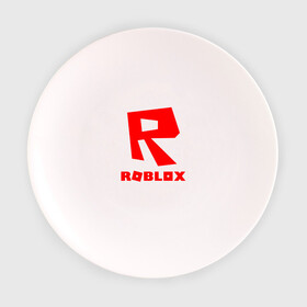 Тарелка с принтом ROBLOX , фарфор | диаметр - 210 мм
диаметр для нанесения принта - 120 мм | game | gamer | logo | minecraft | roblox | simulator | игра | конструктор | лого | симулятор | строительство | фигура