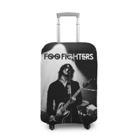 Чехол для чемодана 3D с принтом Foo Fighters , 86% полиэфир, 14% спандекс | двустороннее нанесение принта, прорези для ручек и колес | foo fighters | nirvana | альтернативный рок | группы | дейв грол | музыка | постгранж | рок | хард рок