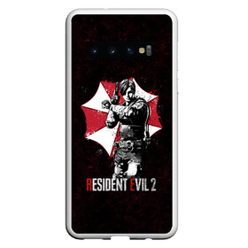 Чехол для Samsung Galaxy S10 с принтом Resident Evil 2 , Силикон | Область печати: задняя сторона чехла, без боковых панелей | 2 | biohazard | claire | evil | horror | raccoon | resident | survival | t virus | t вирус | выживание | зла | кеннеди | клэр | леон | обитель | раккун | редфилд | скотт | ужас