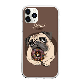 Чехол для iPhone 11 Pro Max матовый с принтом Donut party , Силикон |  | Тематика изображения на принте: animal | baking | breed | chocolate | dog | donut | dr | eating | homemade | looking | party | pug | sweetness | вечеринка | выпечка | графика | домашнее | животное | картинка | кушает | мопс | надпись | пончик | порода | рисунок | сладость