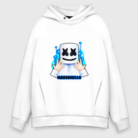 Мужское худи Oversize хлопок с принтом Marshmello , френч-терри — 70% хлопок, 30% полиэстер. Мягкий теплый начес внутри —100% хлопок | боковые карманы, эластичные манжеты и нижняя кромка, капюшон на магнитной кнопке | christopher | comstock | dj | dotcom | friends | marshmallow | marshmello | usa | диджей | друзья | комсток | крис | маршмэллоу | продюсер | сша