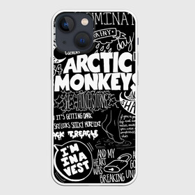 Чехол для iPhone 13 mini с принтом Arctic Monkeys ,  |  | arctic monkeys | алекс тёрнер | арктик манкиз | группы | джейми кук | инди | музыка | мэтт хелдерс | ник омэлли | постпанк | рок