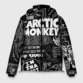 Мужская зимняя куртка 3D с принтом Arctic Monkeys , верх — 100% полиэстер; подкладка — 100% полиэстер; утеплитель — 100% полиэстер | длина ниже бедра, свободный силуэт Оверсайз. Есть воротник-стойка, отстегивающийся капюшон и ветрозащитная планка. 

Боковые карманы с листочкой на кнопках и внутренний карман на молнии. | Тематика изображения на принте: arctic monkeys | алекс тёрнер | арктик манкиз | группы | джейми кук | инди | музыка | мэтт хелдерс | ник омэлли | постпанк | рок