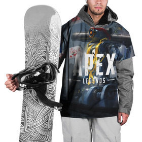 Накидка на куртку 3D с принтом APEX Legends , 100% полиэстер |  | 2 | 2019 | 3 | apex | game | legends | titanfall | игра | титанфолл