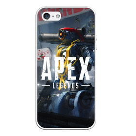 Чехол для iPhone 5/5S матовый с принтом APEX Legends , Силикон | Область печати: задняя сторона чехла, без боковых панелей | 2 | 2019 | 3 | apex | game | legends | titanfall | игра | титанфолл