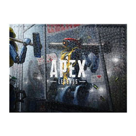 Обложка для студенческого билета с принтом APEX Legends , натуральная кожа | Размер: 11*8 см; Печать на всей внешней стороне | 2 | 2019 | 3 | apex | game | legends | titanfall | игра | титанфолл