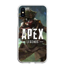 Чехол для iPhone XS Max матовый с принтом APEX Legends , Силикон | Область печати: задняя сторона чехла, без боковых панелей | 2 | 2019 | 3 | apex | game | legends | titanfall | игра | титанфолл