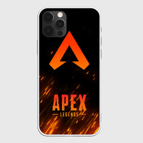 Чехол для iPhone 12 Pro Max с принтом APEX LEGENDS | АПЕКС ЛЕГЕНДС , Силикон |  | apex | apex legends | battle | battle royal | fire | titanfall | апекс | апекс легендс | батл рояль | битва | война | королевская битва | огонь