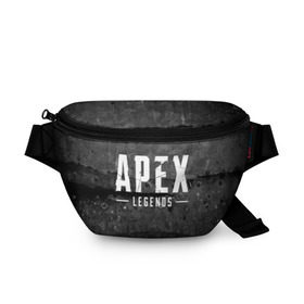Поясная сумка 3D с принтом APEX Legends , 100% полиэстер | плотная ткань, ремень с регулируемой длиной, внутри несколько карманов для мелочей, основное отделение и карман с обратной стороны сумки застегиваются на молнию | 2 | 2019 | 3 | apex | game | legends | titanfall | игра | титанфолл