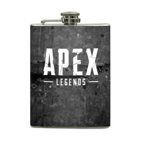 Фляга с принтом APEX Legends , металлический корпус | емкость 0,22 л, размер 125 х 94 мм. Виниловая наклейка запечатывается полностью | Тематика изображения на принте: 2 | 2019 | 3 | apex | game | legends | titanfall | игра | титанфолл