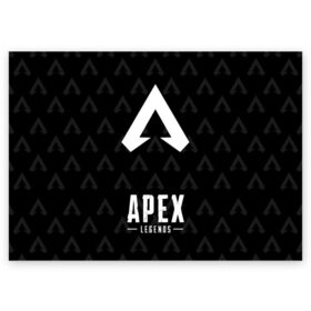 Поздравительная открытка с принтом APEX LEGENDS , 100% бумага | плотность бумаги 280 г/м2, матовая, на обратной стороне линовка и место для марки
 | Тематика изображения на принте: apex | apex legends | battle | battle royal | titanfall | апекс | апекс легендс | батл рояль | битва | война | королевская битва