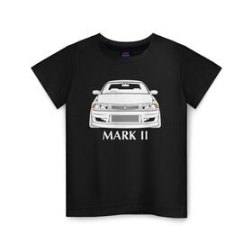 Детская футболка хлопок с принтом Toyota Mark 2 JXZ90 , 100% хлопок | круглый вырез горловины, полуприлегающий силуэт, длина до линии бедер | Тематика изображения на принте: jzx90 | mark 2 jzx90 | toyota | toyota mark 2 | toyota mark 2 jzx90