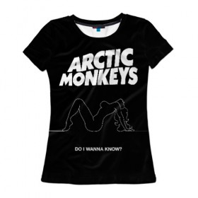 Женская футболка 3D с принтом Arctic Monkeys , 100% полиэфир ( синтетическое хлопкоподобное полотно) | прямой крой, круглый вырез горловины, длина до линии бедер | arctic monkeys | алекс тёрнер | арктик манкиз | группы | джейми кук | инди | музыка | мэтт хелдерс | ник омэлли | постпанк | рок