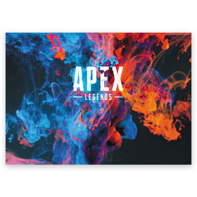 Поздравительная открытка с принтом Apex Legends , 100% бумага | плотность бумаги 280 г/м2, матовая, на обратной стороне линовка и место для марки
 | Тематика изображения на принте: apex | battle royale | legends | titanfall | апекс | легенды
