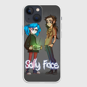 Чехол для iPhone 13 mini с принтом Sally Face (10) ,  |  | face | fisher | larry johnson | mask | sally | sally face | sally fisher | демоны | духи | маска | призраки | салли | салли фейс | салли фишер | фейс