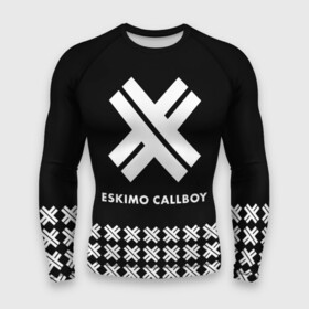 Мужской рашгард 3D с принтом Eskimo Callboy ,  |  | Тематика изображения на принте: bury me in vegas | crystals | danskimo | eskimo callboy | sushi | the scene | we are the mess | группы | метал | музыка | рок | эскимо колбой