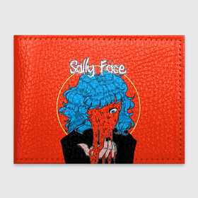 Обложка для студенческого билета с принтом Sally Face (13) , натуральная кожа | Размер: 11*8 см; Печать на всей внешней стороне | Тематика изображения на принте: face | fisher | larry johnson | mask | sally | sally face | sally fisher | демоны | духи | маска | призраки | салли | салли фейс | салли фишер | фейс
