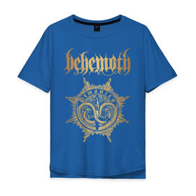 Мужская футболка хлопок Oversize с принтом Behemoth , 100% хлопок | свободный крой, круглый ворот, “спинка” длиннее передней части | behemoth | black metal | death metal | inferno | nergal | orion | seth | блэк метал | группы | дэт метал | метал | музыка | рок