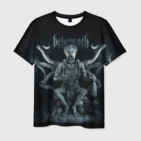 Мужская футболка 3D с принтом Behemoth , 100% полиэфир | прямой крой, круглый вырез горловины, длина до линии бедер | Тематика изображения на принте: behemoth | black metal | death metal | inferno | nergal | orion | seth | блэк метал | группы | дэт метал | метал | музыка | рок