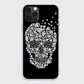 Чехол для iPhone 12 Pro Max с принтом Diamond skull , Силикон |  | background | black | death | diamond skull | drawing | graphics | hal | hearts | precious stones | symbol | wealth | богатство | бриллиантовый | графика | день мертвых | драгоценные | камни | мексика | праздник | рисунок | сердца | символ | фон |