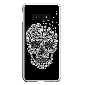 Чехол для Samsung S10E с принтом Diamond skull , Силикон | Область печати: задняя сторона чехла, без боковых панелей | background | black | death | diamond skull | drawing | graphics | hal | hearts | precious stones | symbol | wealth | богатство | бриллиантовый | графика | день мертвых | драгоценные | камни | мексика | праздник | рисунок | сердца | символ | фон |