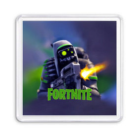 Магнит 55*55 с принтом FORTNITE ARCHETYPE , Пластик | Размер: 65*65 мм; Размер печати: 55*55 мм | Тематика изображения на принте: battle | chicken | dinner | drop | loot | paradigm | royale | skin | survive | wiiner | архетип | парадигма