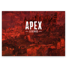 Поздравительная открытка с принтом APEX LEGENDS , 100% бумага | плотность бумаги 280 г/м2, матовая, на обратной стороне линовка и место для марки
 | apex | apexlegends | battle | fall | legends | online | robot | royale | titan | titanfall | апекс | битва | игра | игры | королевская | легенд | легендс | легенды | лого | меха | мехи | онлайн | роботы | символ | титанфол | шутер