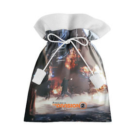 Подарочный 3D мешок с принтом Tom Clancy`s The Division , 100% полиэстер | Размер: 29*39 см | Тематика изображения на принте: 