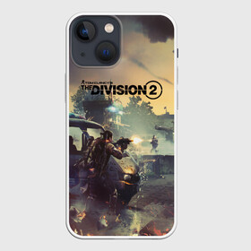 Чехол для iPhone 13 mini с принтом The Division 2 ,  |  | division | the division | the division 2 | tom clancys the division 2 | агенты | бандиты | белый дом | вашингтон | война | разруха | солдаты | турель