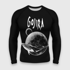 Мужской рашгард 3D с принтом Gojira ,  |  | Тематика изображения на принте: death metal | from mars to sirius | gojira | magmа | terra incognita | the link | the way of all flesh | годжира | грув метал | группы | дэт метал | метал | музыка | рок