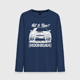 Мужской лонгслив хлопок с принтом Nissan Silvia S14 Hoonigan , 100% хлопок |  | hoonigan | nissan | nissan silvia s14 | silvia s14