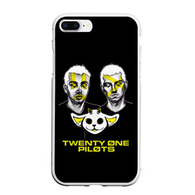 Чехол для iPhone 7Plus/8 Plus матовый с принтом Twenty One Pilots , Силикон | Область печати: задняя сторона чехла, без боковых панелей | banditotour | chlorine | clip | jumpsuit | levitate | morph | my blood | ned | song | top | trench | twenty one pilots | twentyonepilots | джампсют | нед | твенти ван пилотс | топ | тренч | хлорин