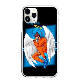 Чехол для iPhone 11 Pro матовый с принтом Sally Face Angel , Силикон |  | cтикер | game | larry | logo | mask | new | sally face | sf | ангел | без маски | гизмо | девид | девочка | игра | казнь | компьютер | лари | ларри | логотип | мальчик | маска | молнии | мрачная | на лице | надпись | пых