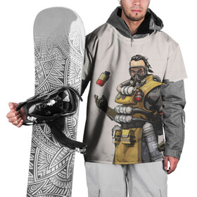 Накидка на куртку 3D с принтом Apex Legends , 100% полиэстер |  | Тематика изображения на принте: apex | battle royale | legends | titanfall | апекс | легенды | тайтанфол | титанфол
