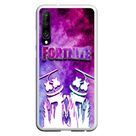 Чехол для Honor P30 с принтом FORTNITE & MARSHMELLO (COLOR) , Силикон | Область печати: задняя сторона чехла, без боковых панелей | Тематика изображения на принте: color | fortnite | fortnite 2 | fortnite x | geometry | marshmello | ninja | streamer | texture | абстракция | геометрия | дизайн | дым | игра | красочный дым | маршмелло | ниндзя | радуга | силуэт | стиль | текстура | улыбка | 