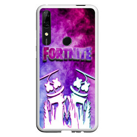 Чехол для Honor P Smart Z с принтом FORTNITE & MARSHMELLO (COLOR) , Силикон | Область печати: задняя сторона чехла, без боковых панелей | color | fortnite | fortnite 2 | fortnite x | geometry | marshmello | ninja | streamer | texture | абстракция | геометрия | дизайн | дым | игра | красочный дым | маршмелло | ниндзя | радуга | силуэт | стиль | текстура | улыбка | 