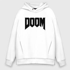 Мужское худи Oversize хлопок с принтом DOOM , френч-терри — 70% хлопок, 30% полиэстер. Мягкий теплый начес внутри —100% хлопок | боковые карманы, эластичные манжеты и нижняя кромка, капюшон на магнитной кнопке | devil | doom | hell | mark of the doom slayer | slayer | ад | гарнил | дум | знаки | иероглифы | компьютерные игры 2019 | преисподняя | символ | солдат