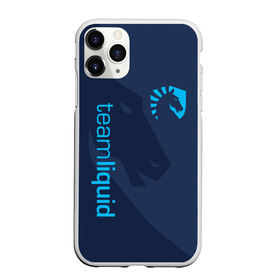 Чехол для iPhone 11 Pro матовый с принтом TEAM LIQUID , Силикон |  | 2019 | blue | cybersport | esport | liquid | logo | pro league | team | team liquid | киберспорт | логотип | тим ликвид | фирменные цвета