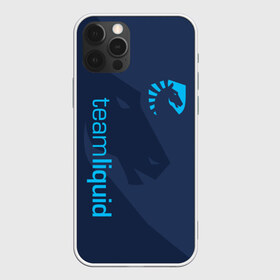 Чехол для iPhone 12 Pro Max с принтом TEAM LIQUID , Силикон |  | Тематика изображения на принте: 2019 | blue | cybersport | esport | liquid | logo | pro league | team | team liquid | киберспорт | логотип | тим ликвид | фирменные цвета