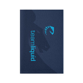 Обложка для паспорта матовая кожа с принтом TEAM LIQUID , натуральная матовая кожа | размер 19,3 х 13,7 см; прозрачные пластиковые крепления | Тематика изображения на принте: 2019 | blue | cybersport | esport | liquid | logo | pro league | team | team liquid | киберспорт | логотип | тим ликвид | фирменные цвета