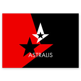 Поздравительная открытка с принтом ASTRALIS , 100% бумага | плотность бумаги 280 г/м2, матовая, на обратной стороне линовка и место для марки
 | Тематика изображения на принте: action | astralis | awp | counter strike | cs go | cs go global offensive | cybersport | faze clan | game | gamer | hyper beast | shooter | skin | team liquid | киберспорт | оружие | скины