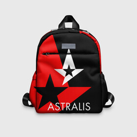 Детский рюкзак 3D с принтом ASTRALIS , 100% полиэстер | лямки с регулируемой длиной, сверху петелька, чтобы рюкзак можно было повесить на вешалку. Основное отделение закрывается на молнию, как и внешний карман. Внутри дополнительный карман. По бокам два дополнительных кармашка | action | astralis | awp | counter strike | cs go | cs go global offensive | cybersport | faze clan | game | gamer | hyper beast | shooter | skin | team liquid | киберспорт | оружие | скины