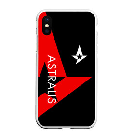 Чехол для iPhone XS Max матовый с принтом ASTRALIS , Силикон | Область печати: задняя сторона чехла, без боковых панелей | action | astralis | awp | counter strike | cs go | cs go global offensive | cybersport | faze clan | game | gamer | hyper beast | shooter | skin | team liquid | киберспорт | оружие | скины