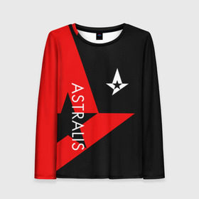 Женский лонгслив 3D с принтом ASTRALIS , 100% полиэстер | длинные рукава, круглый вырез горловины, полуприлегающий силуэт | action | astralis | awp | counter strike | cs go | cs go global offensive | cybersport | faze clan | game | gamer | hyper beast | shooter | skin | team liquid | киберспорт | оружие | скины